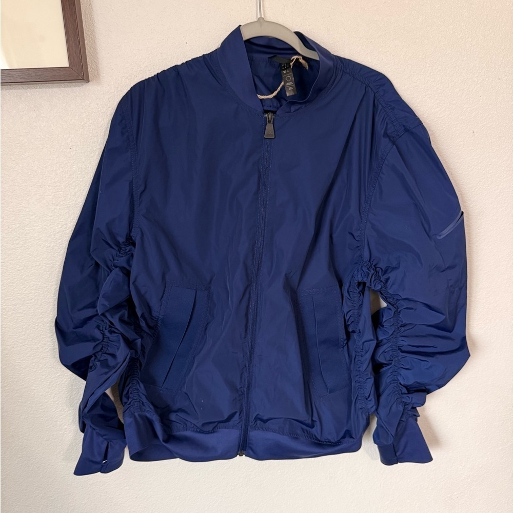Adidas Best of Training BOA Bomber Jacket Men's Medium $190.00 BLUE NAVY - Picture 3 of 12